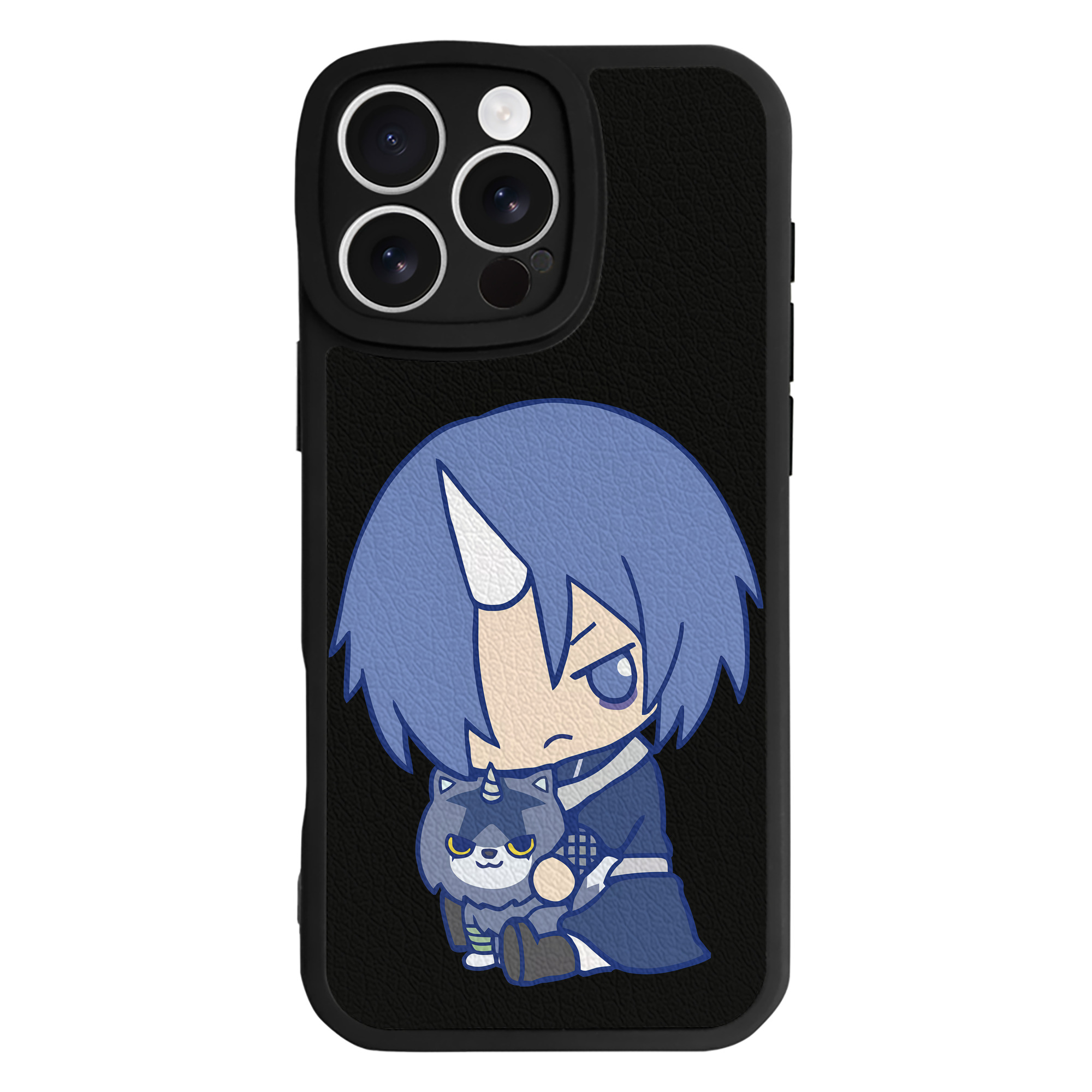 （画像用） 転スラ Regarding Reincarnated to Slime 【iPhone 16シリーズ対応】シリコンスマホケース（レザー調） 材質：シリコン